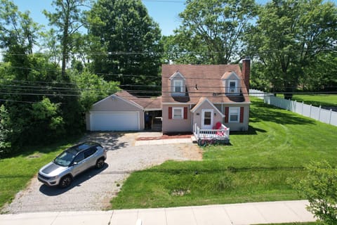 Oxford, OH. Driveway Arial