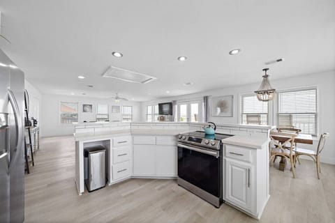 Another angle of the kitchen