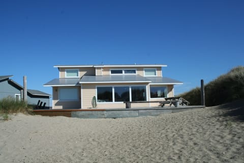 View of the back side of the house