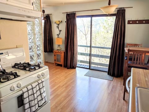 Kitchen - Full sized refrigerator, dishwasher, pots and pans, & more