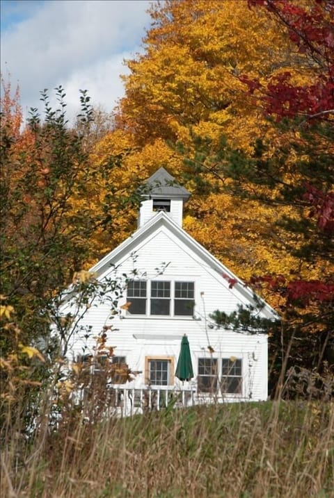 Schoolhouse in Autumn