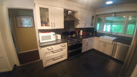 Walk in and start cooking. If you don't see what you need let us know.