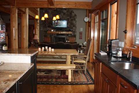 Your view from the kitchen.