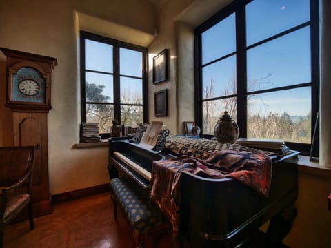 Living room in the main house