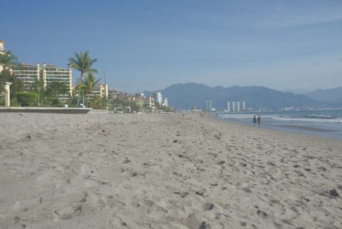 On the beach