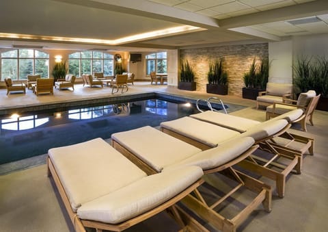 Indoor pool, a heated pool