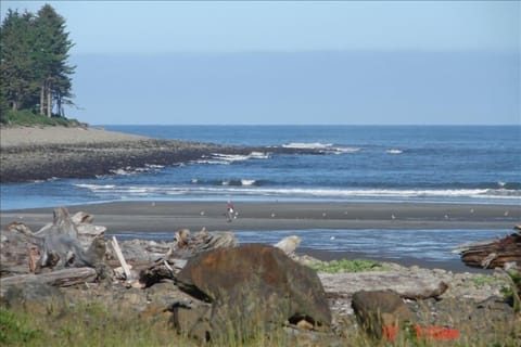 This view is a short walk to the cove for clamming, tide pools or wave watching