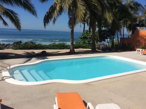 Enjoy a morning swim in your private pool.