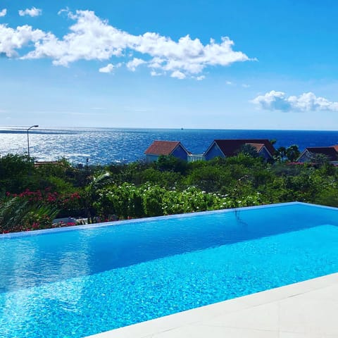 Outdoor pool, an infinity pool