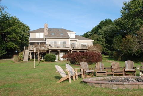 Back of house from firepit - Lakeside