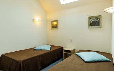 Fall asleep in our cozy bedroom.