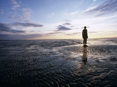 Anthony Gormley's "Another Place"