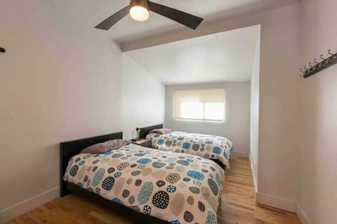 Bedroom #3 with two twin beds.