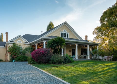 Main House at Sunset