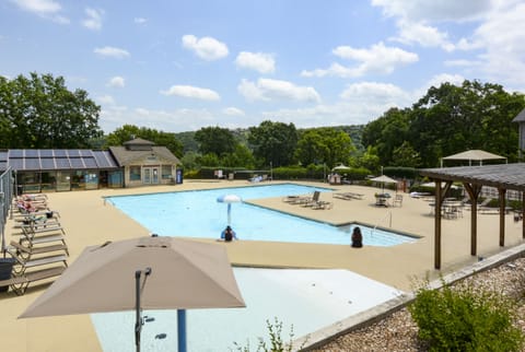 Indoor pool, a heated pool