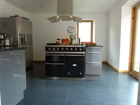 Kitchen with French Range Cooker