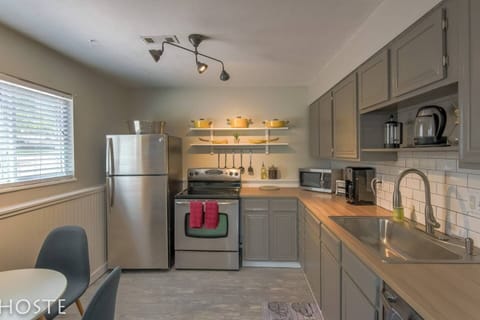 A modern, completely renovated kitchen