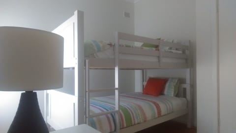 3 bedrooms, iron/ironing board, bed sheets, alarm clocks