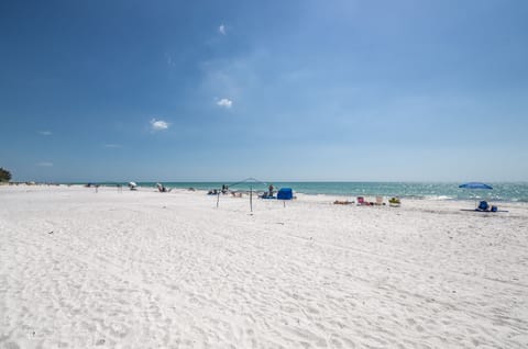 On the beach