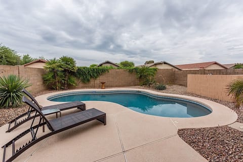 Large Private yard with private pool!