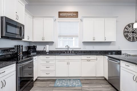 Easy access kitchen.