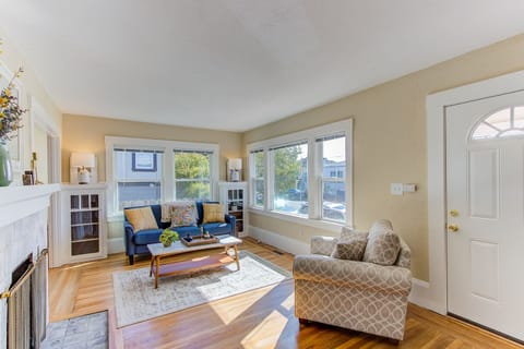 Living room with excellent light!