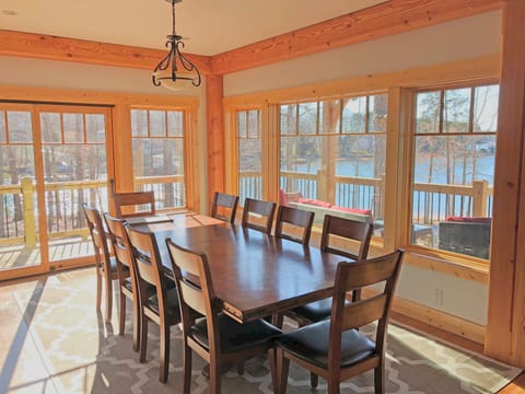  Dining Area with Lake View