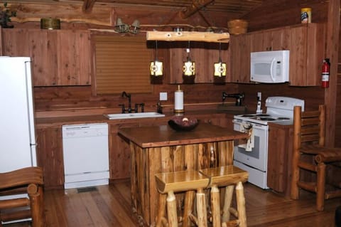 Fully appointed country kitchen