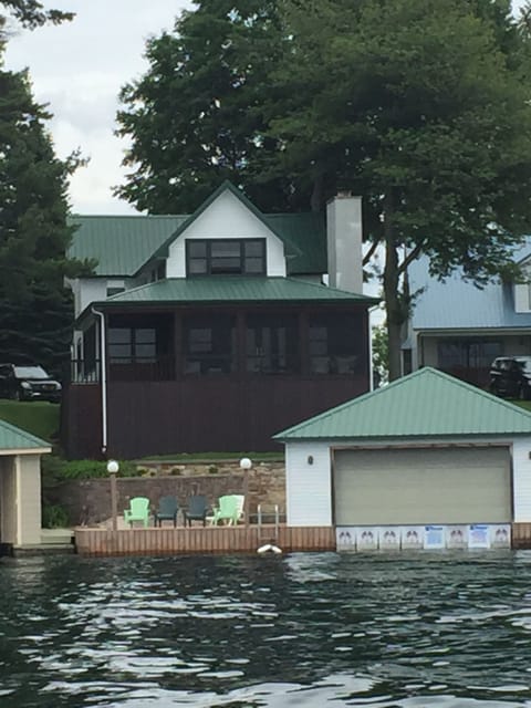 View of house from the water