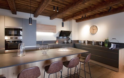 Cook up a great meal in the kitchen.