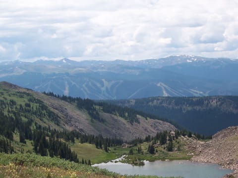 View from top of Continental Divide