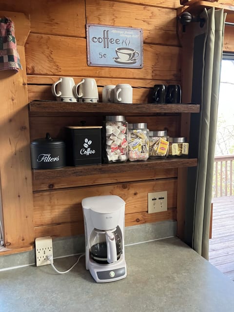 Coffee bar, ready for your mornings.