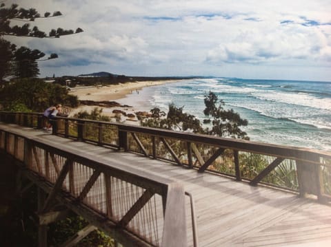 Beach nearby, sun loungers