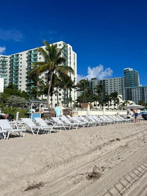 On the beach