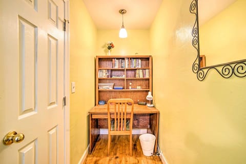 Work-Friendly Desk | Washer & Dryer | Iron & Board