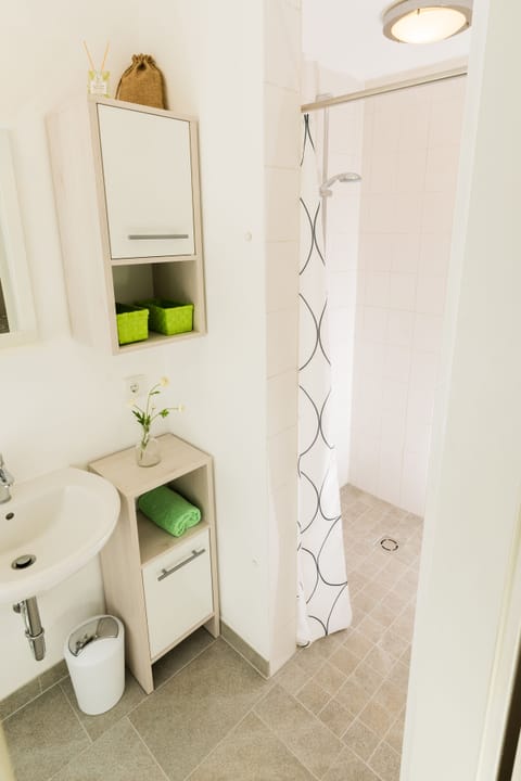 Bathroom with walk-in shower