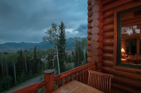 Deck off the dining area