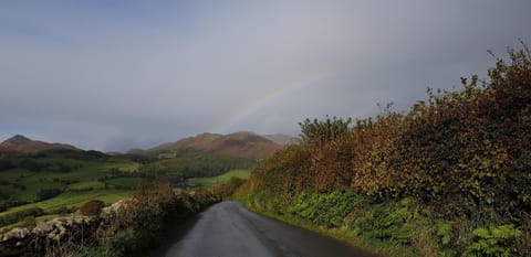 Valley View with Rainbow
