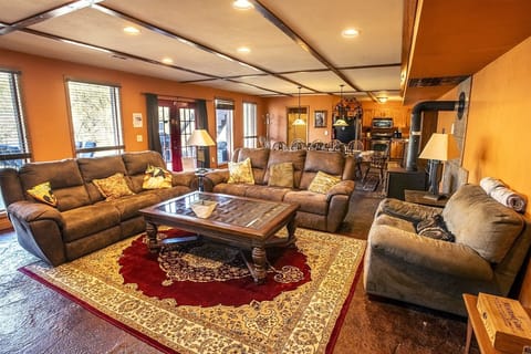 Downstairs Llving and dining area