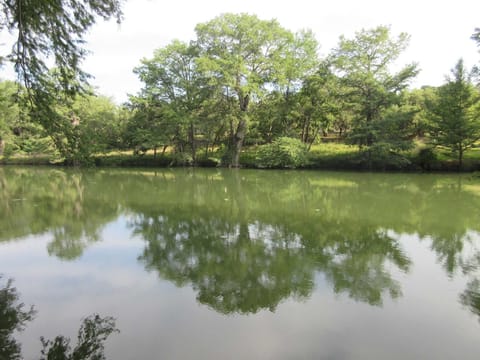 View of Guadalupe from private riverfront