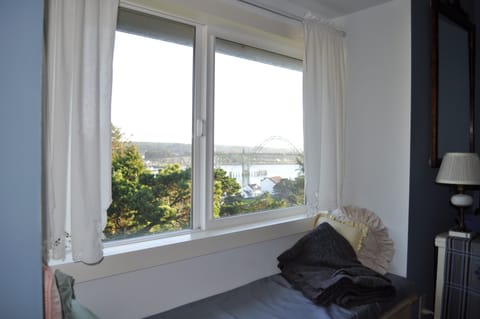 "Bridge Room" view from bed