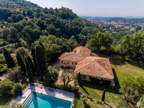 aerial view of the property