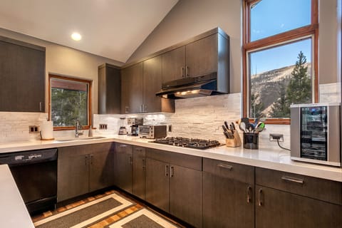 Gourmet Kitchen with all the tools to prepare a delicious feast.