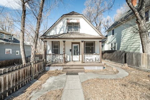 Top 2 floors of a duplex built on a hill downtown. 100% separate from other unit