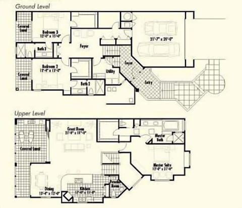 Villages 640 Floor Plan