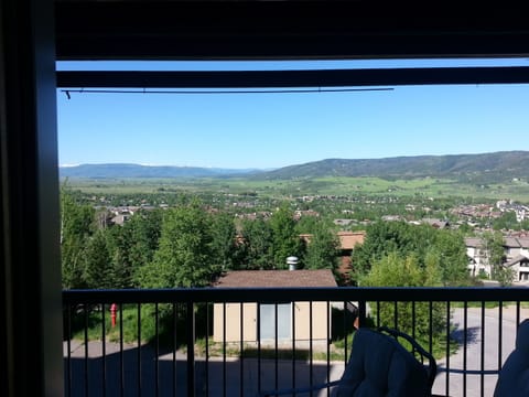 Summer Valley view from the deck.