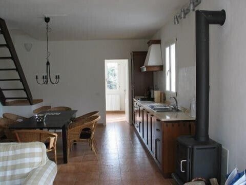 Kitchen and dining area