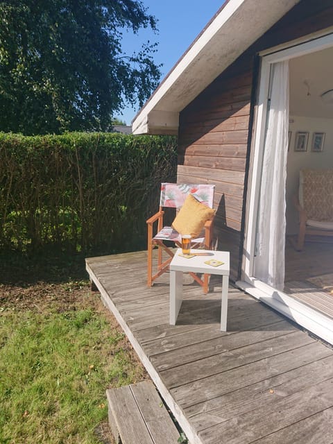 Relax on the terrace. Secluded and not overlooked, quiet with sun all evening.