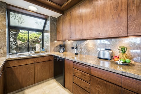 Kitchen with Dishwasher, Toaster, and Coffee Maker