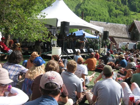 Come for a summer festival! Elk's Park will sometimes host free events.